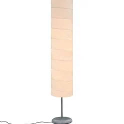 vidaXL Iluminación-Lámpara de pie con soporte blanco E27 121 cm