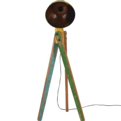 vidaXL Iluminación-Lámpara de pie de colores 25 W E27 45x45x120 cm