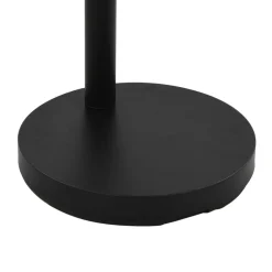 vidaXL Lámpara de pie 5 x E14 200 cm Negro y dorado Best