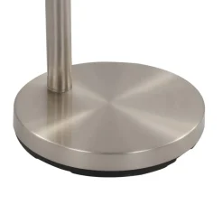 vidaXL Lámpara de pie plateado 5 x E14 200 cm Plateado y blanco Hot