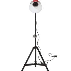 vidaXL Iluminación-Lámpara de pie desgastado 25 W E27 35x35x65/95 cm