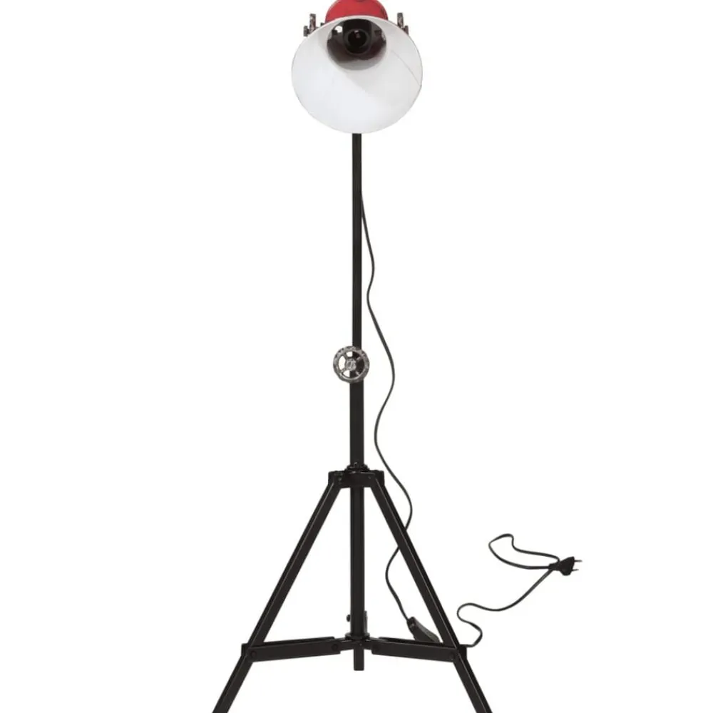 vidaXL Iluminación-Lámpara de pie desgastado 25 W E27 35x35x65/95 cm