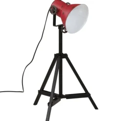 vidaXL Iluminación-Lámpara de pie desgastado 25 W E27 35x35x65/95 cm