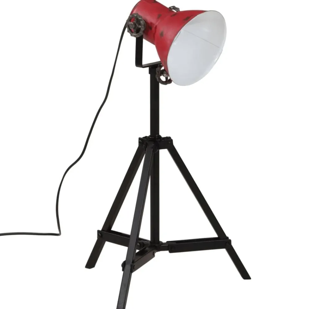 vidaXL Iluminación-Lámpara de pie desgastado 25 W E27 35x35x65/95 cm