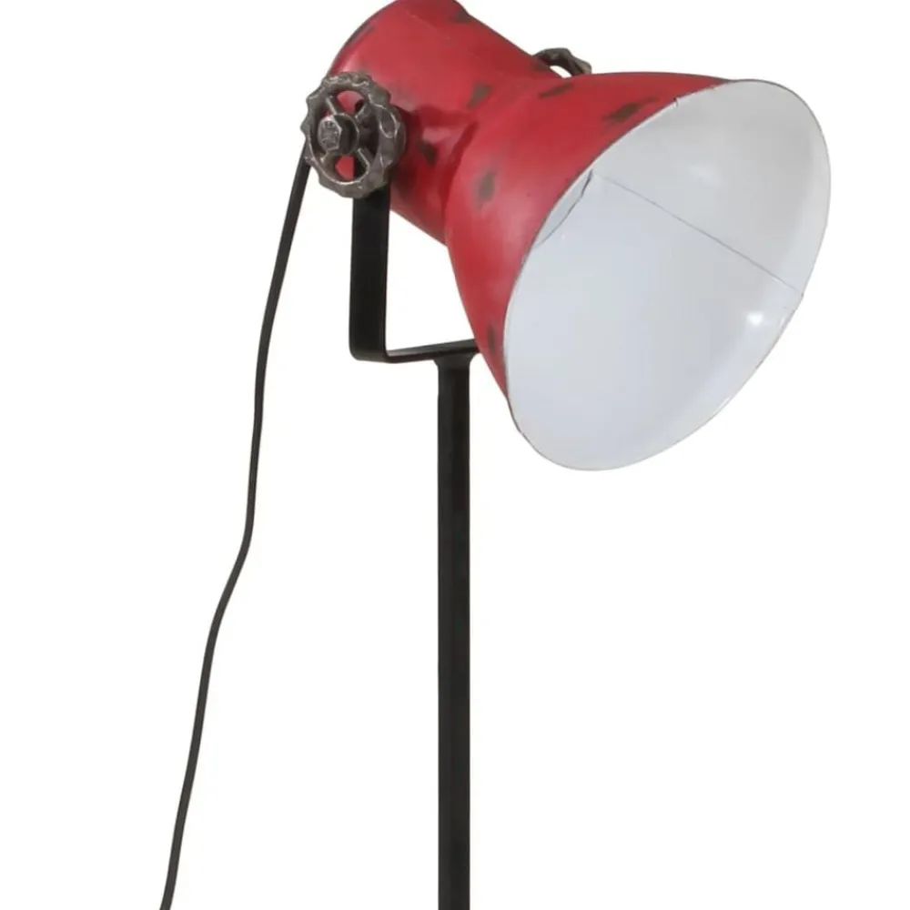 vidaXL Iluminación-Lámpara de pie desgastado 25 W E27 35x35x65/95 cm