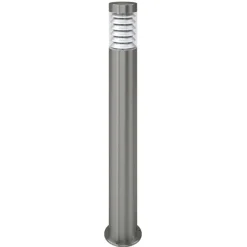vidaXL Iluminación-Lámpara de poste de jardín acero inoxidable
