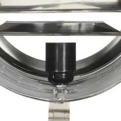 vidaXL Lámpara de suelo con trípode madera maciza mango negro 171 cm Best