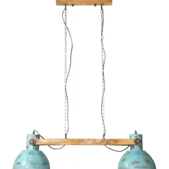 vidaXL Iluminación-Lámpara de techo desgastado 25 W E27 85x28x109 cm