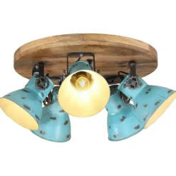 vidaXL Iluminación-Lámpara de techo desgastado 25 W E27 50x50x25 cm