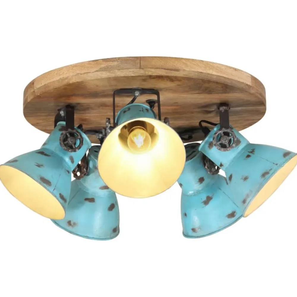 vidaXL Iluminación-Lámpara de techo desgastado 25 W E27 50x50x25 cm