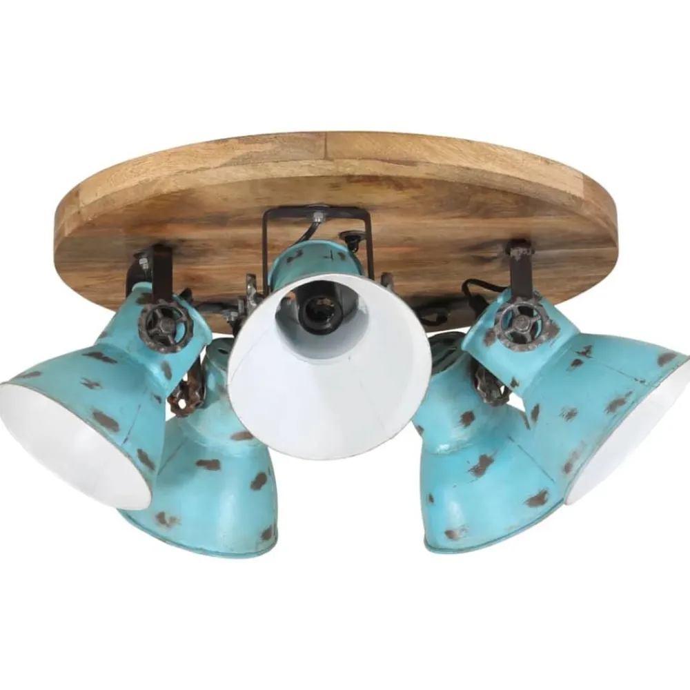 vidaXL Iluminación-Lámpara de techo desgastado 25 W E27 50x50x25 cm