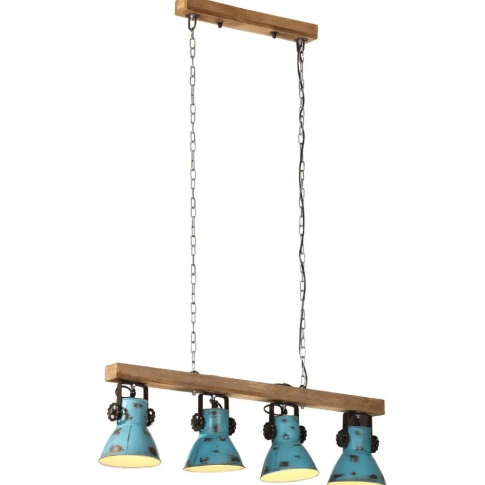vidaXL Iluminación-Lámpara de techo desgastado 25 W E27 90x24x111 cm