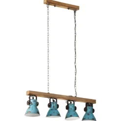 vidaXL Iluminación-Lámpara de techo desgastado 25 W E27 90x24x111 cm