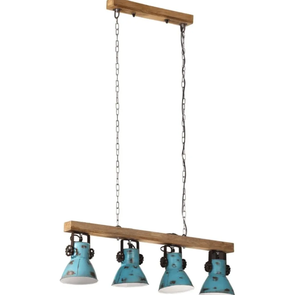 vidaXL Iluminación-Lámpara de techo desgastado 25 W E27 90x24x111 cm