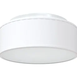 vidaXL Lámpara de techo con focos 30 x 30 x 13,5 cm tela White Outlet