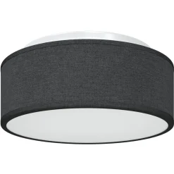 vidaXL Iluminación-Lámpara de techo con focos 30 x 30 x 13,5 cm tela