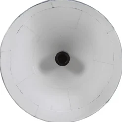 vidaXL Iluminación-Lámpara de techo negra 25 W E27 29x18x85 cm