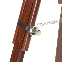 vidaXL Lámpara de trípode madera maciza de mango 180 cm Best