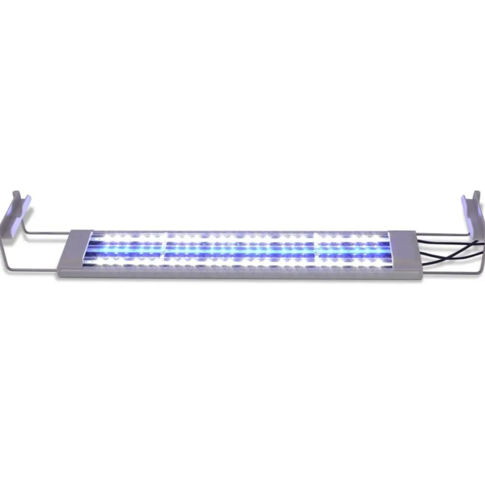 vidaXL Productos Para Mascotas-Lámpara LED para acuario aluminio IP67 50-60 cm