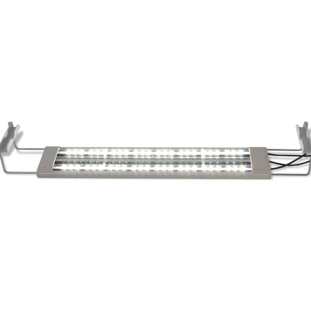 vidaXL Productos Para Mascotas-Lámpara LED para acuario aluminio IP67 50-60 cm