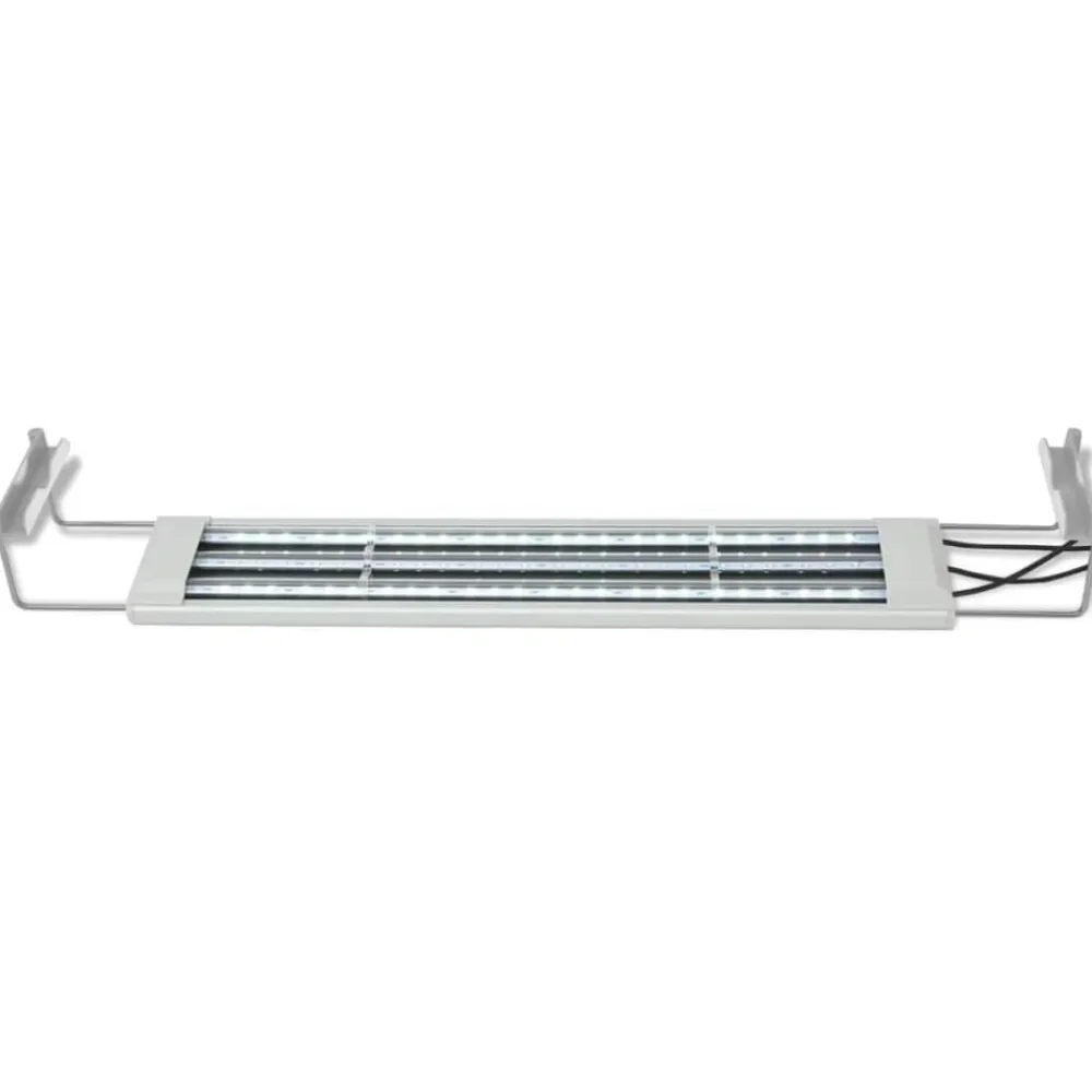 vidaXL Productos Para Mascotas-Lámpara LED para acuario aluminio IP67 50-60 cm