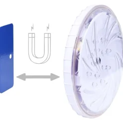 vidaXL Piscina Y Spa-Lámpara LED sumergible flotante piscina con mando