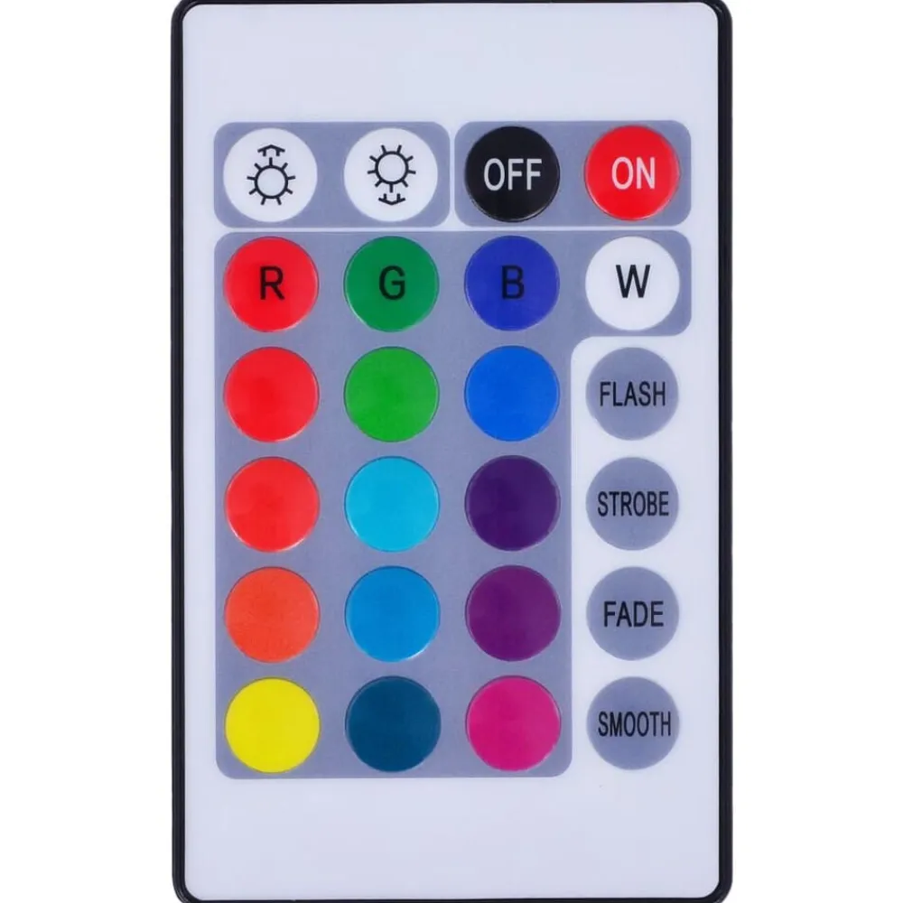 vidaXL Piscina Y Spa-Lámpara LED sumergible flotante piscina con mando