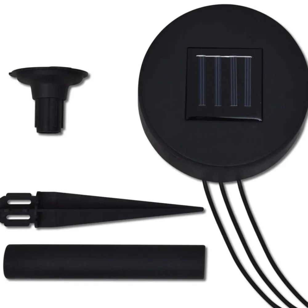 vidaXL Iluminación-Lámpara solar con 3 LED flotantes en forma de bola para piscina