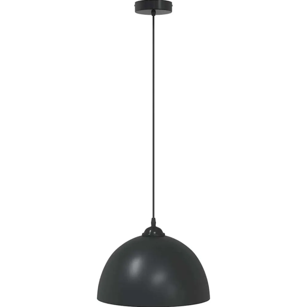 vidaXL Iluminación-Lámparas colgantes 2 uds regulable en altura E27 Ø 30 cm