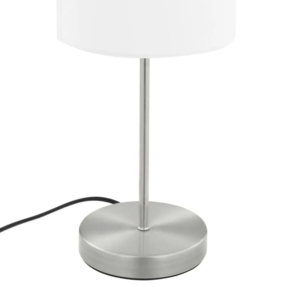 vidaXL Lámparas de mesa táctiles 2 unidades blanco E14 Discount