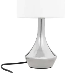vidaXL Lámparas de mesa táctiles 2 unidades blanco E14 Online