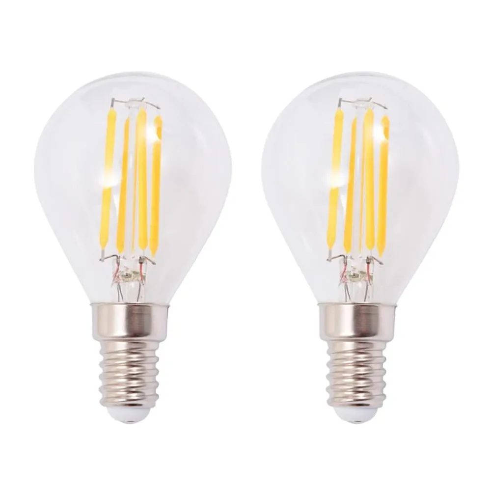vidaXL Iluminación-Lámparas de pared con 2 bombillas LED de filamento 2 uds 8 W