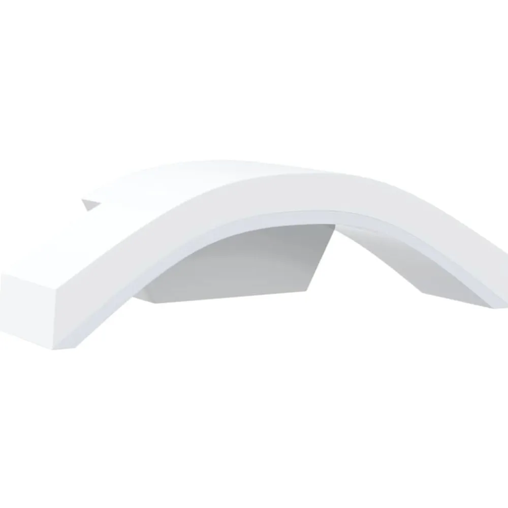 vidaXL Lámparas de pared LED de exterior 2 uds aluminio fundido Blanco Online