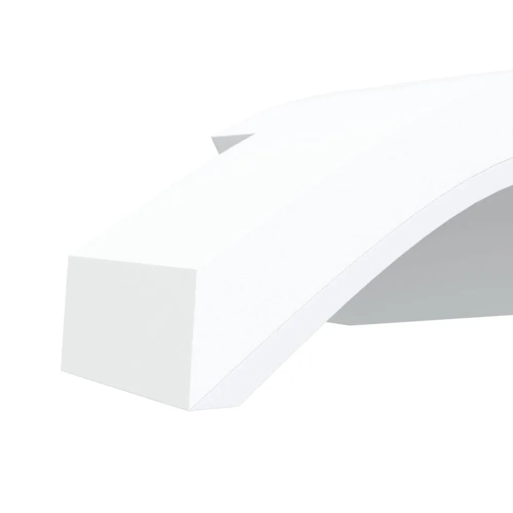 vidaXL Lámparas de pared LED de exterior 2 uds aluminio fundido Blanco Online