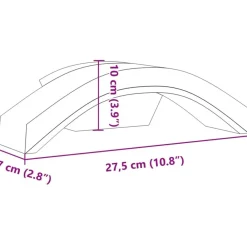 vidaXL Lámparas de pared LED de exterior 2 uds aluminio fundido Blanco Online