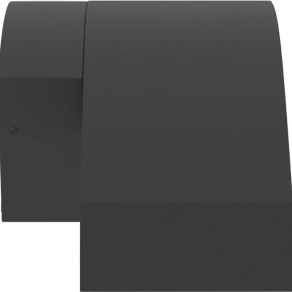 vidaXL Iluminación-Lámparas de pared LED de exterior 2 uds aluminio fundido