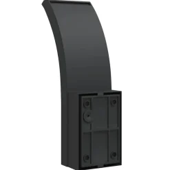 vidaXL Iluminación-Lámparas de pared LED exterior con sensor 2 uds aluminio