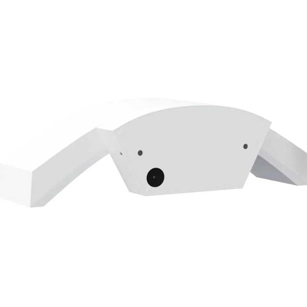 vidaXL Iluminación-Lámparas de pared LED exterior con sensor 2 uds aluminio