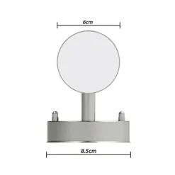 vidaXL Lámparas de pared para exterior 2 uds. con detector de movimiento acero inoxidable Best