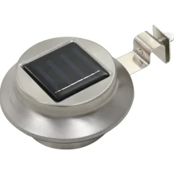 vidaXL Iluminación-Lámparas solares de exterior LED redondas 6 uds 12 cm blanco