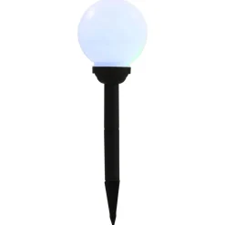 vidaXL Lámparas solares esféricas de exterior 4 uds LED RGB 15 cm Online