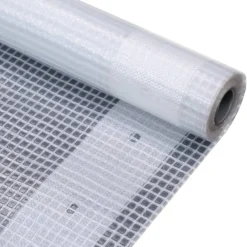 vidaXL Accesorios De Bricolaje-Lona 260 g/m² 1,5x5 m blanca