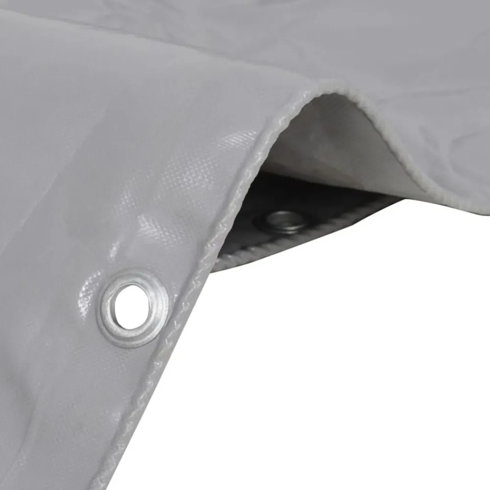 vidaXL Lona 650 g/m² 2x3 m Gris Outlet