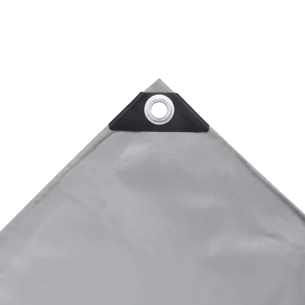 vidaXL Lona 650 g/m² 2x3 m Gris Outlet