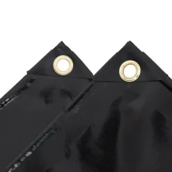 vidaXL Lona 650 g/m² 2x3 m Negro
