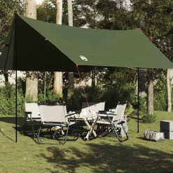 vidaXL Actividades Al Aire Libre-Lona de camping impermeable 462x306x211 cm