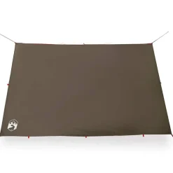 vidaXL Lona de camping impermeable marrón 306x306 cm Marr&oacute;n Online