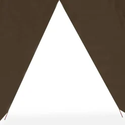 vidaXL Lona de camping impermeable marrón 306x306 cm Marr&oacute;n Online