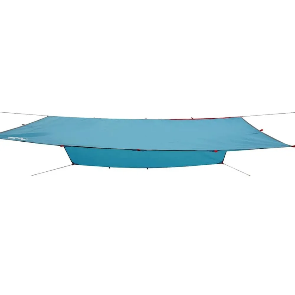 vidaXL Lona de camping impermeable 300x294 cm Azul New