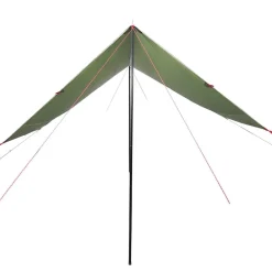 vidaXL Lona de camping impermeable 430x380x210 cm Verde Outlet